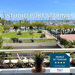 Appartement Port Marina - Parking Prive, Climatise Au Ducal, Villeneuve-Loubet